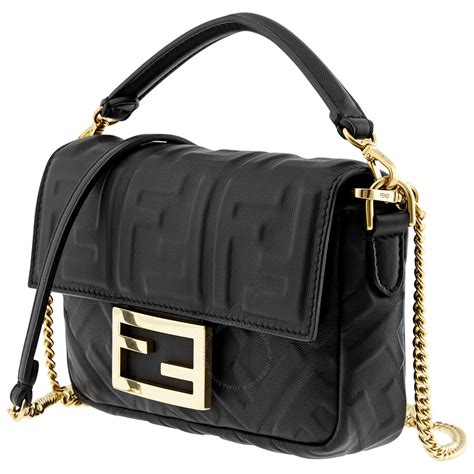 fendi black leather pouch price|fendi bag prices.